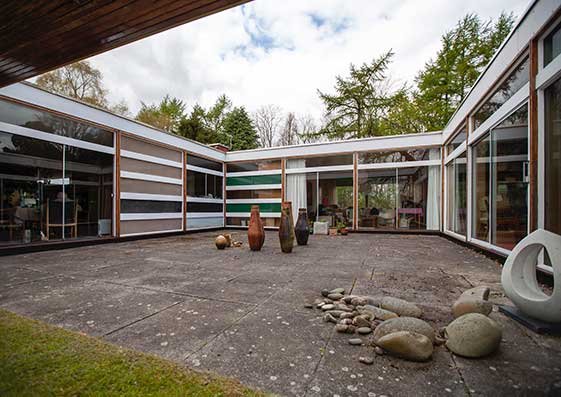 286 High Sunderland, House for Bernat Klein, designed by Peter Womersley